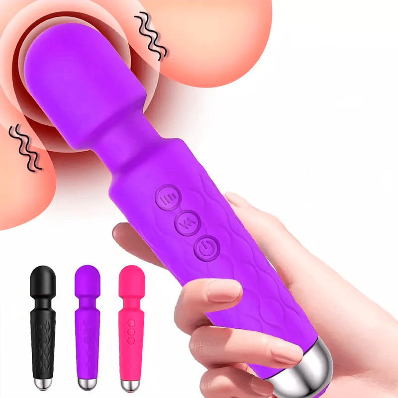 Vibrador Portátil Recarregável