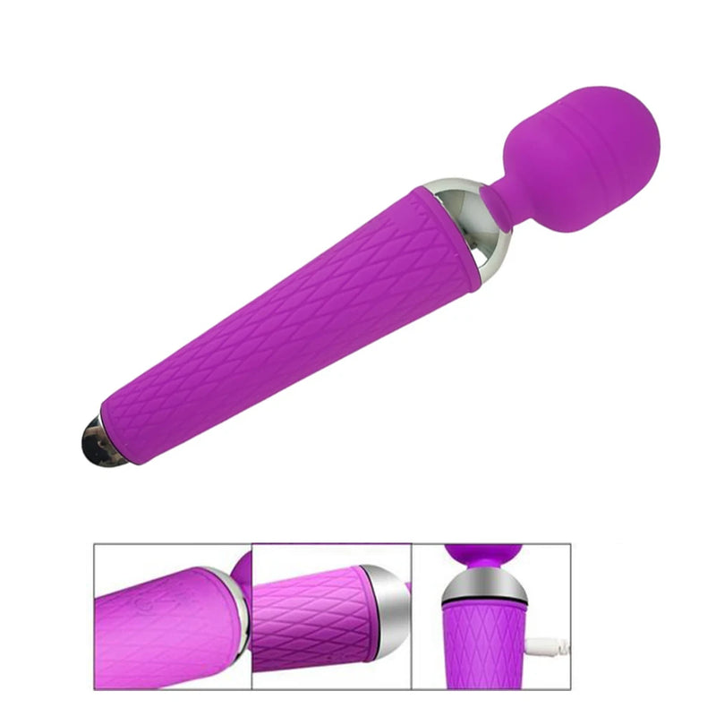 Vibrador Portátil Recarregável