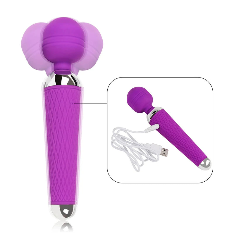 Vibrador Portátil Recarregável